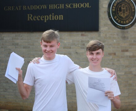 Matt and james a level results day 2022