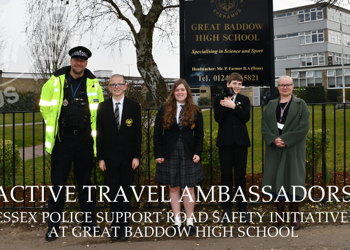Essex Police Support Active Travel Ambassadors Road Safety I...