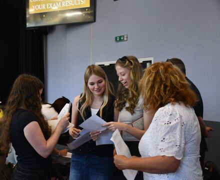 A Level Results Day 8719