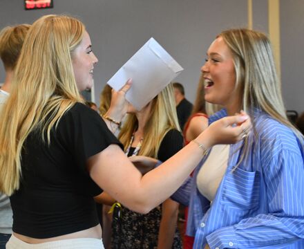 A Level Results Day 8734