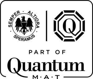 Quantum 'School' Logo Great Baddow BLACK
