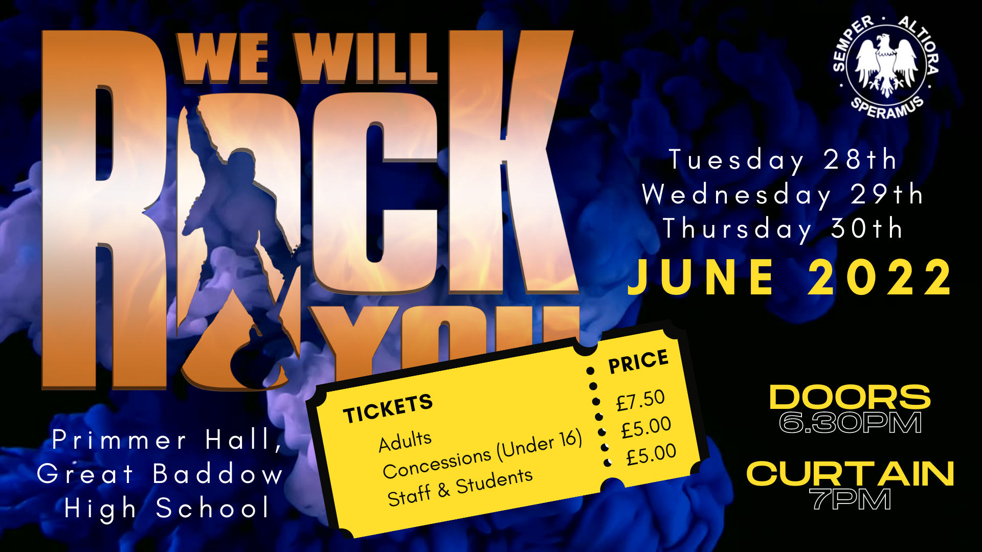 We Will Rock You Ticket Sales