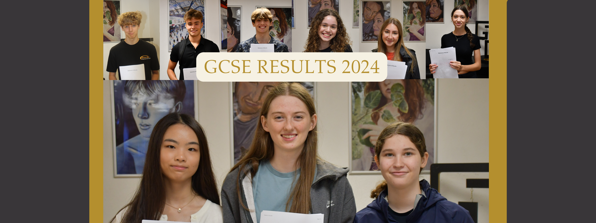 GCSE Results Day  2024 (2000 x 750 mm)